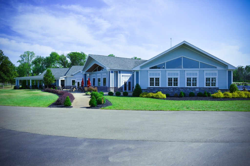 Champions Pointe Clubhouse Covered Bridge and Champions Pointe